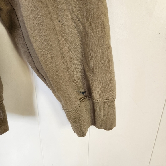 Zanerobe Tan Hoodie Logo Sweatshirt Loungewear Streetwear Mens Large - Picture 6 of 8